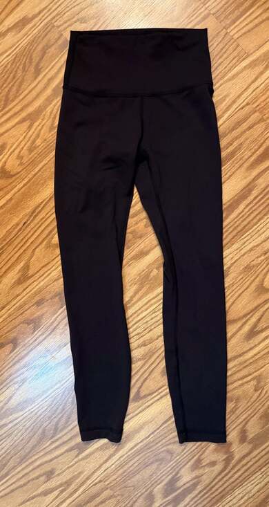 Lululemon Pants - Lululemon Athletica High-Rise Leggings, Size 4